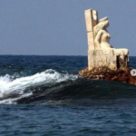 Statue of queen zenobia latakia sea